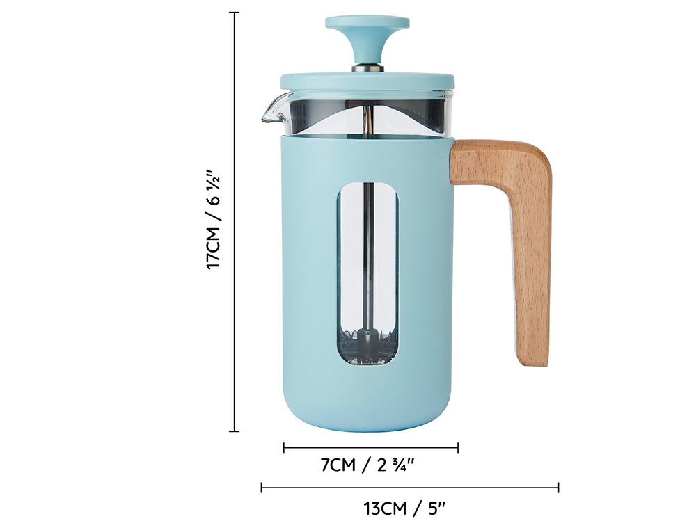 French Press La Cafetiere PISA na 3 šálky, pastelově modrá_
